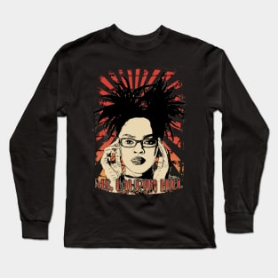 Ms. Lauryn Hill 90s Retro Vintage Aesthetic Long Sleeve T-Shirt